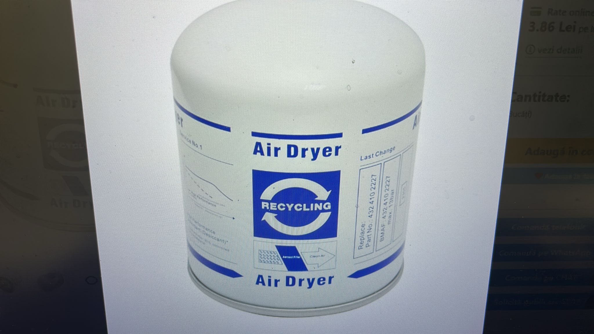 (22)FILTRU AER P783184 USCATOR